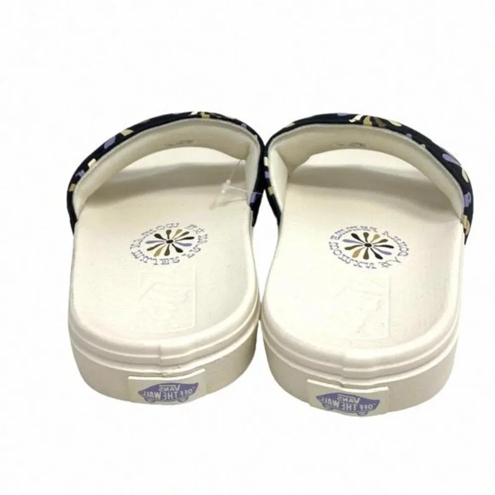 🔥HOT SALE🔥VANS La Costa Slide Beige Floral VN0A5HFEBBG Size Men’s Sandals